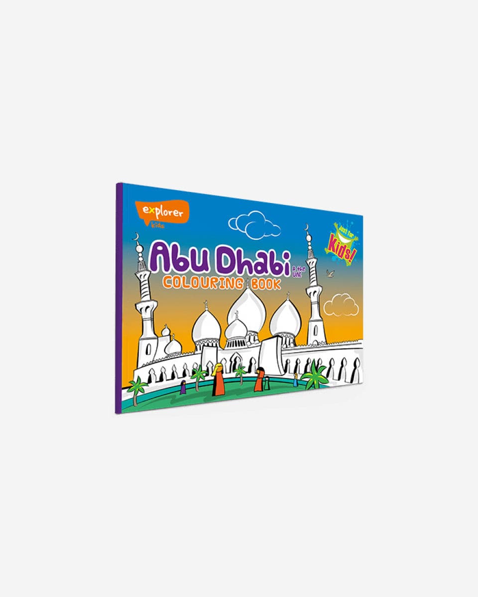 Abu Dhabi Colouring Book