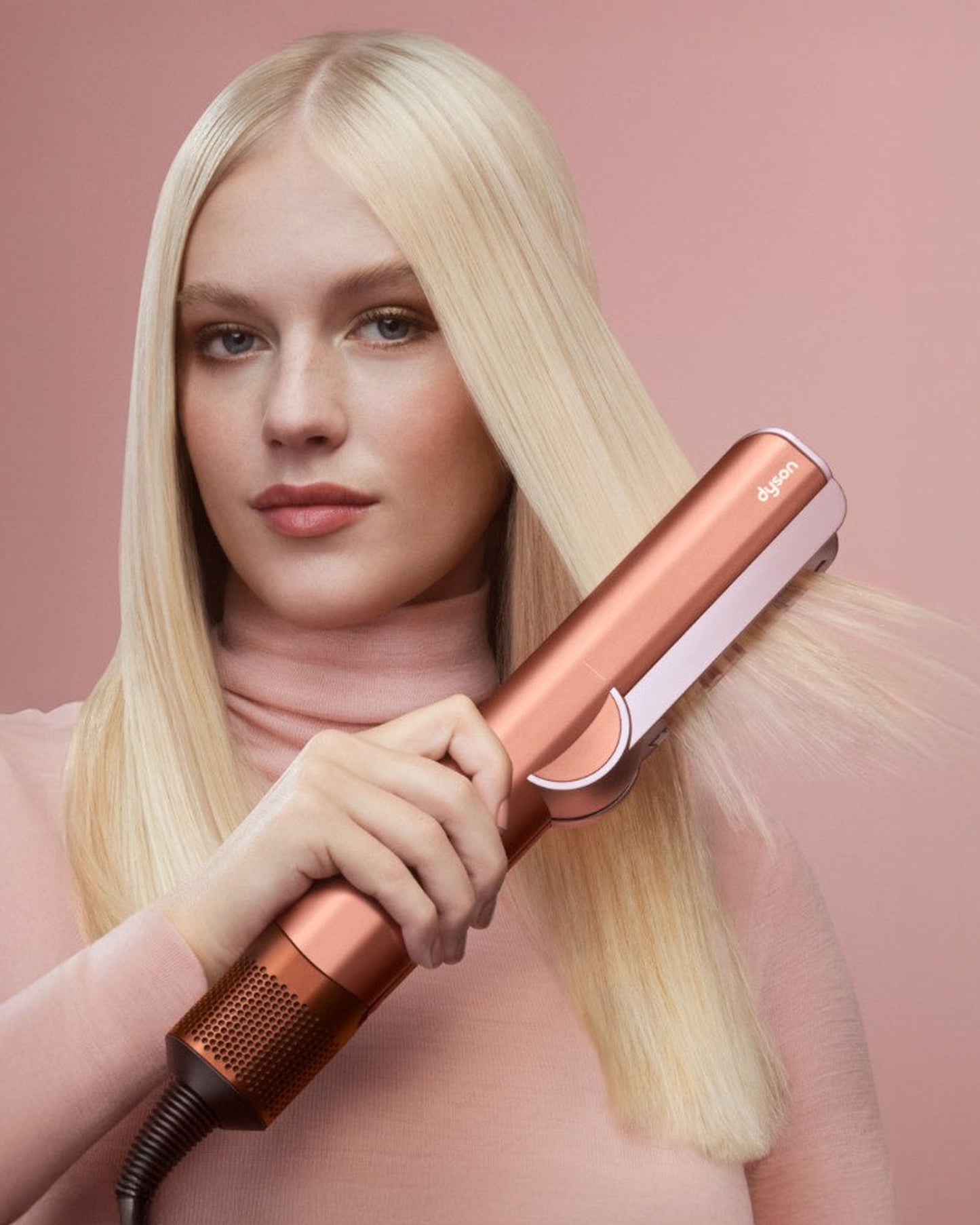 Dyson Airstrait Amber Silk Special Edition Hair Straightener and Dryer