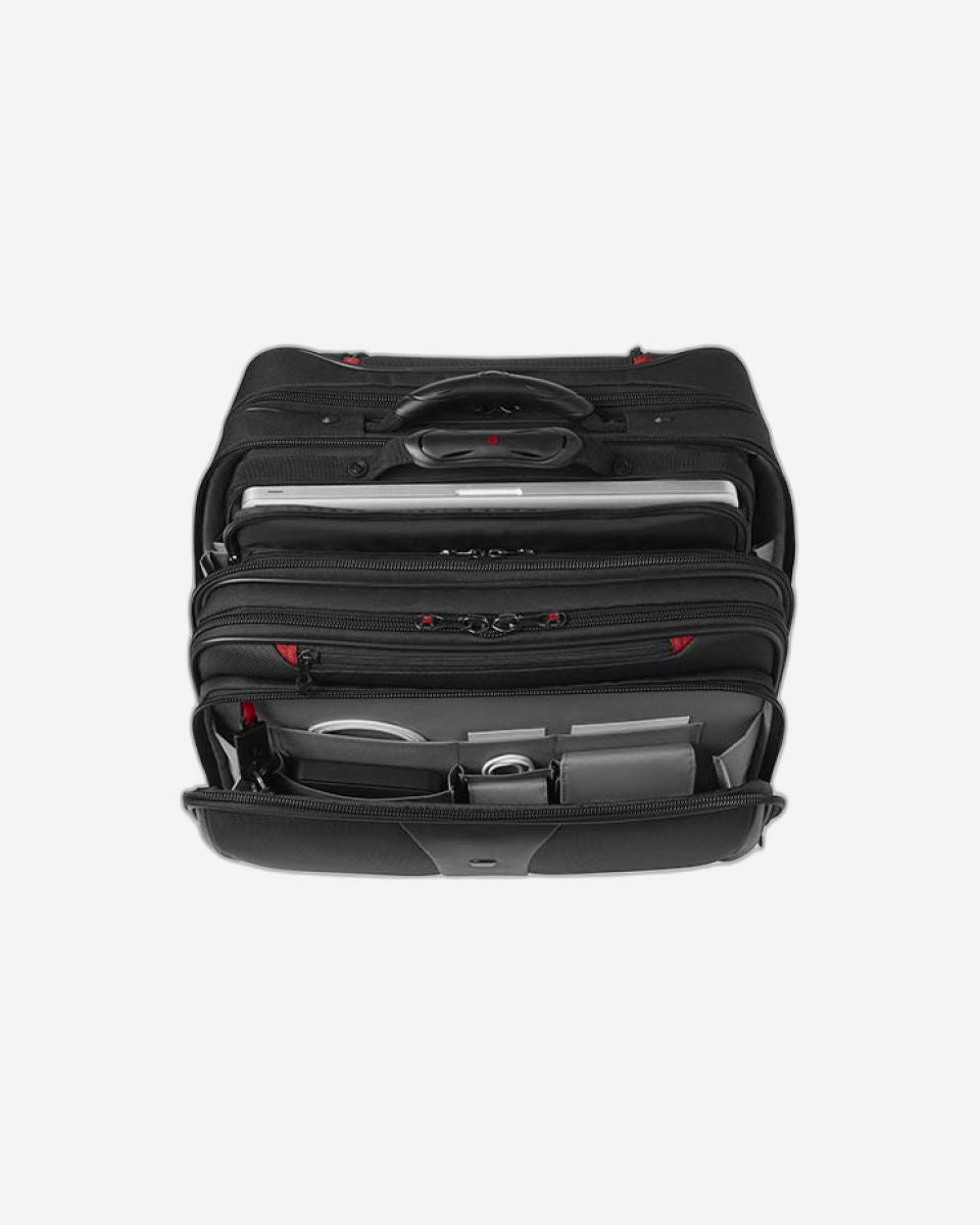 Wenger Patriot 2-Piece Business Set with Comp-U-Roller and Matching 15.6'' Laptop Case - 600662