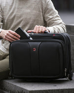 Wenger Patriot 2-Piece Business Set with Comp-U-Roller and Matching 15.6'' Laptop Case - 600662
