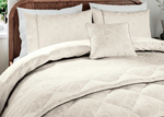 Bedeck of Belfast "Ashleigh" Duvet Cover and Oxford Pillowcase in Cashmere