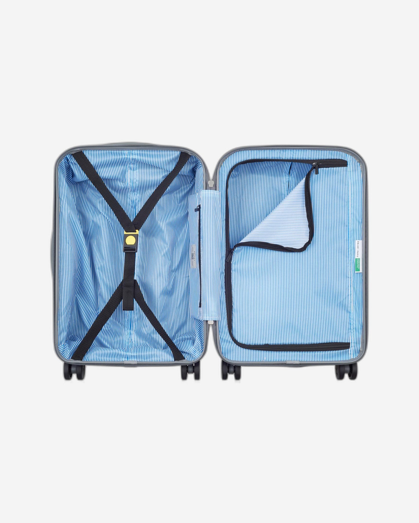 UCB Hardside 4 Double Wheel Non-Expandable Luggage Trolley