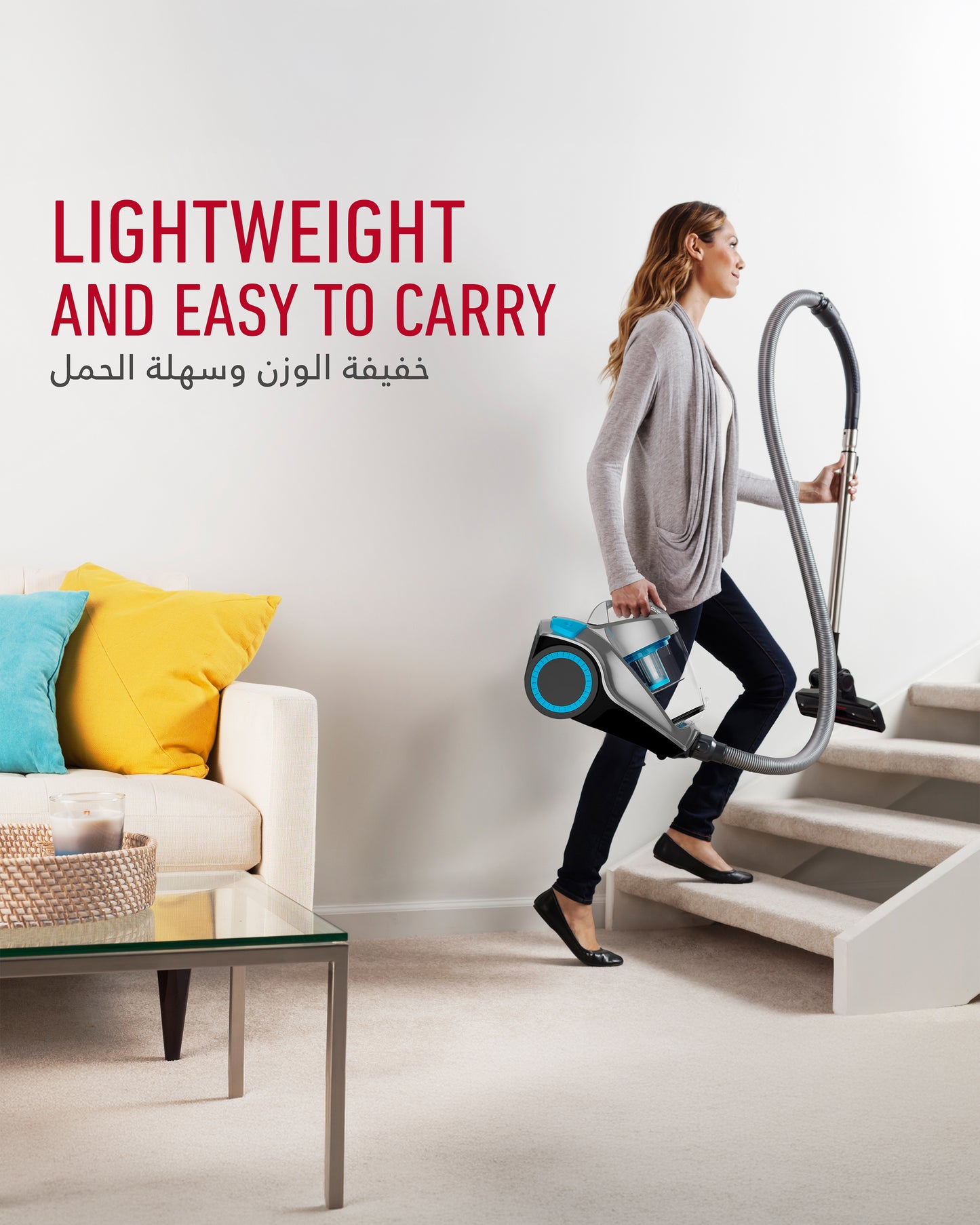 Hoover Power 7 Bagless Cyclonic Canister Bagless Vacuum Cleaner