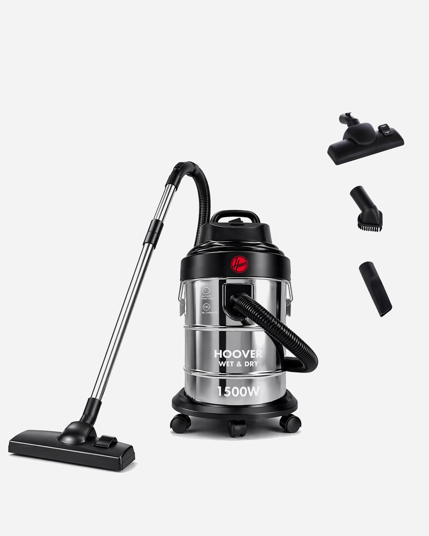 Hoover 18L Wet & Dry Drum Bagless Vacuum Cleaner