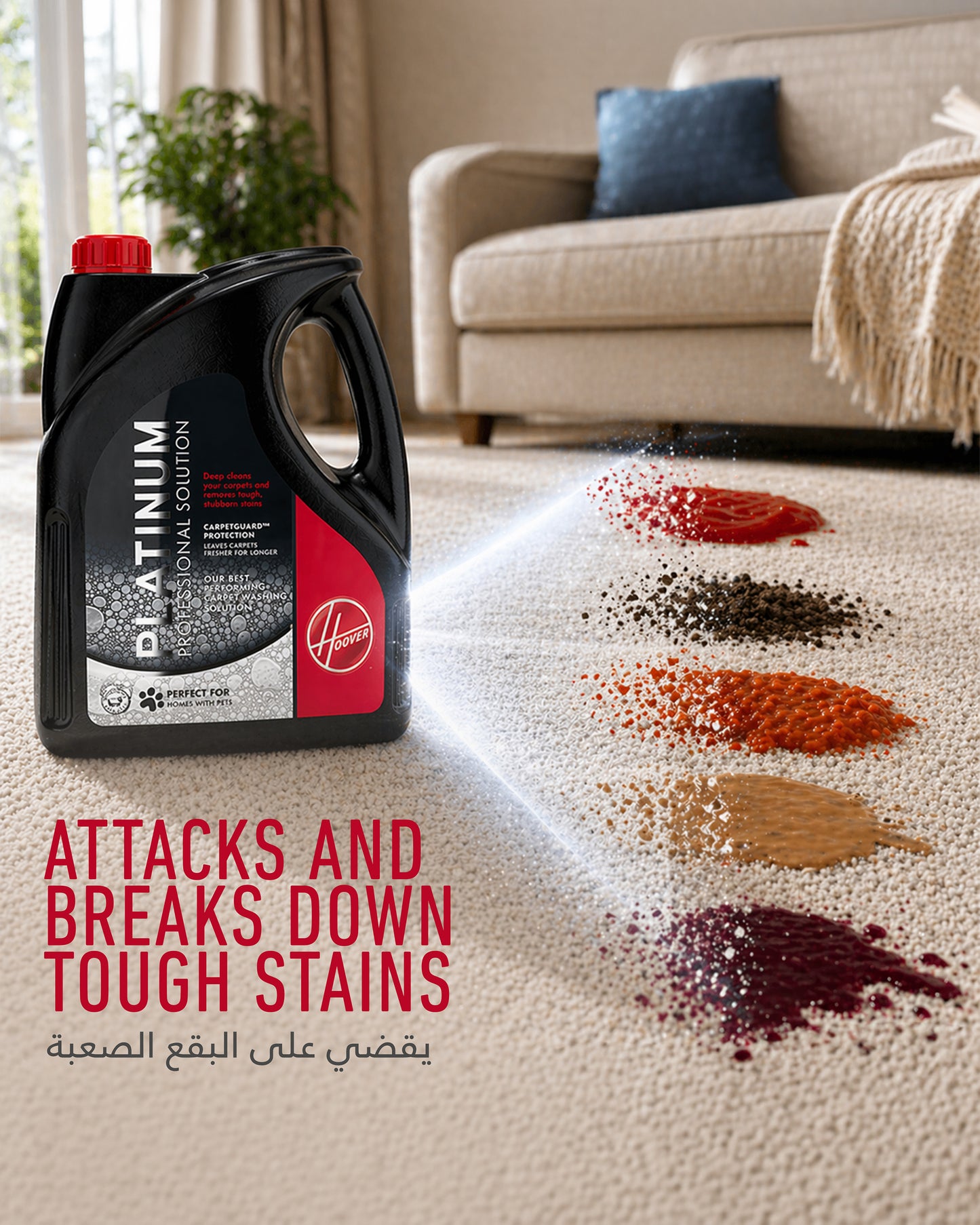Hoover 4L Platinum Cleaning Solution