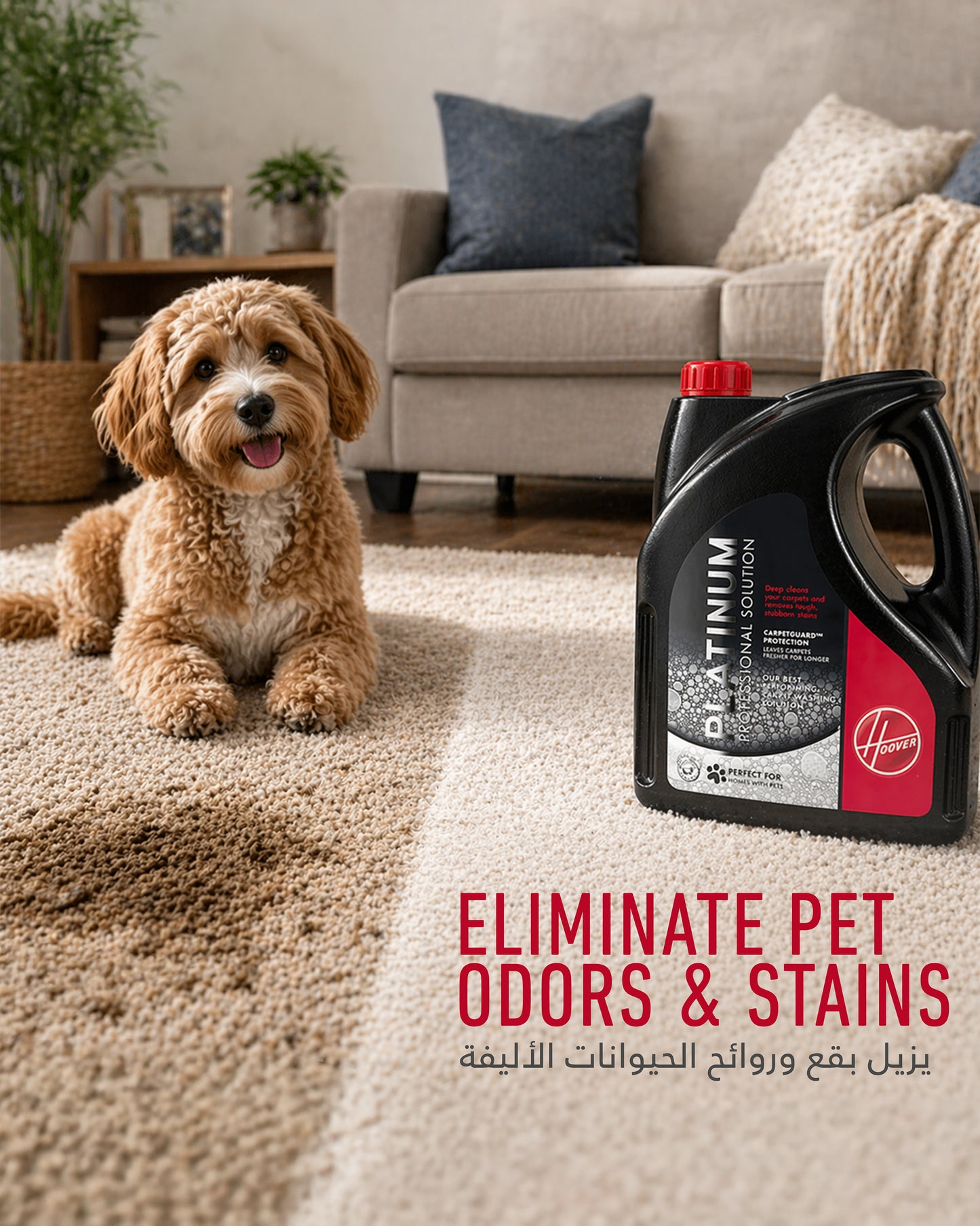 Hoover 4L Platinum Cleaning Solution