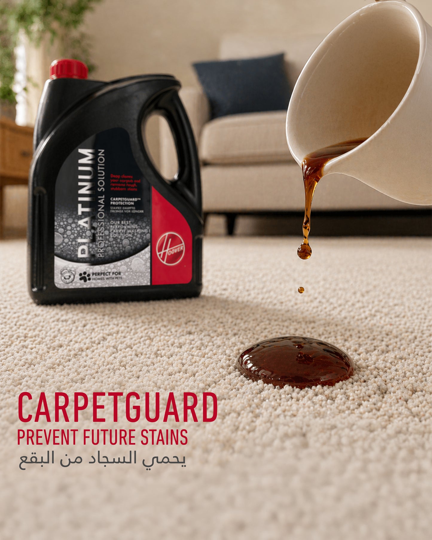 Hoover 4L Platinum Cleaning Solution