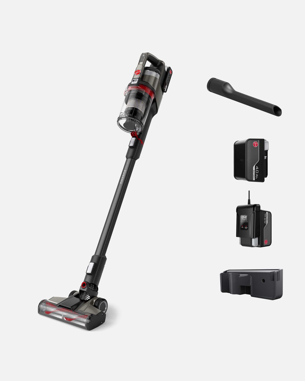 Hoover Cordless Stick Vacuum Cleaner, Up to 40-Minute Runtime, Black – CLSV-VPMC (ESMA Certified)