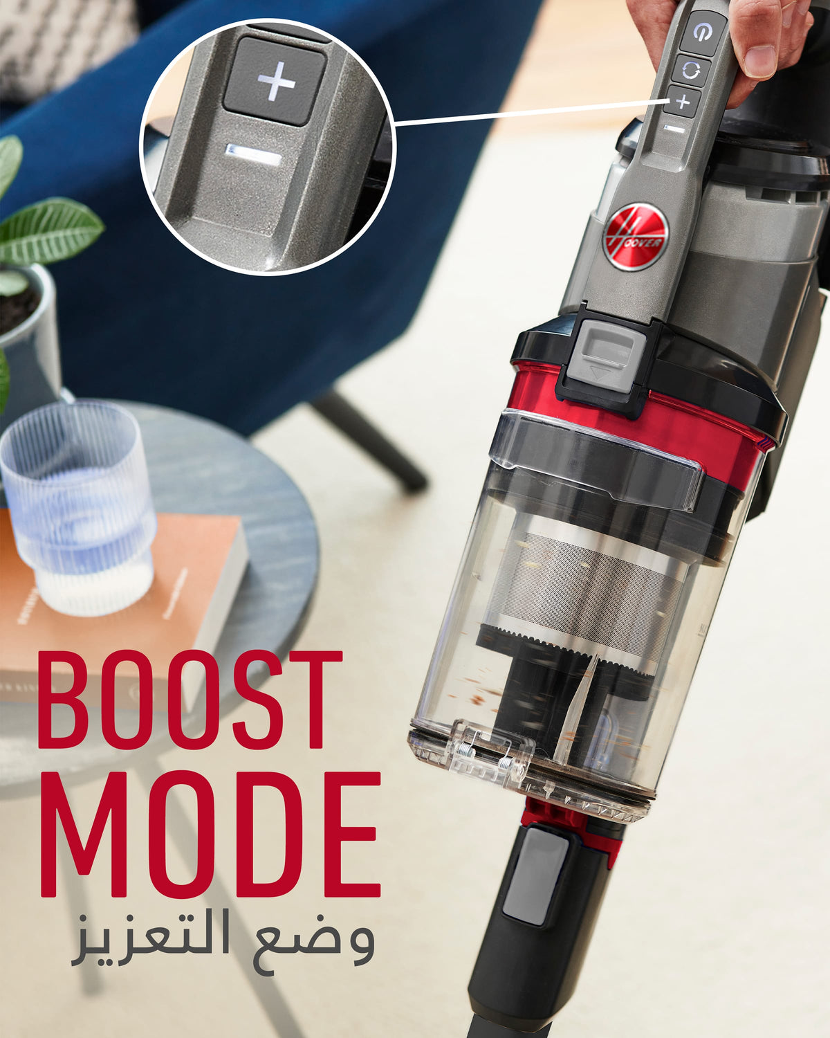Hoover Cordless Stick Vacuum Cleaner, Up to 40-Minute Runtime, Black – CLSV-VPMC (ESMA Certified)