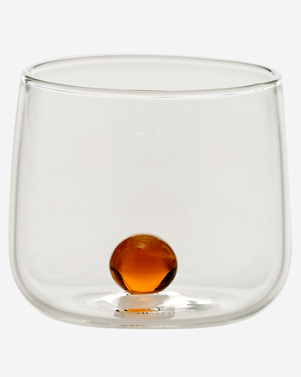 Zafferano Bilia Tumbler Junior Transparent Ball White Set 6
