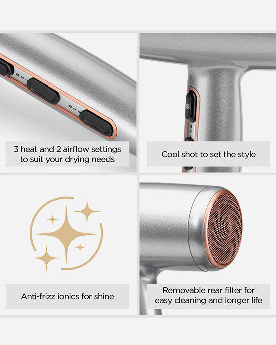 BaByliss Cosmos Lightweight Hair Dryer with Diffuser