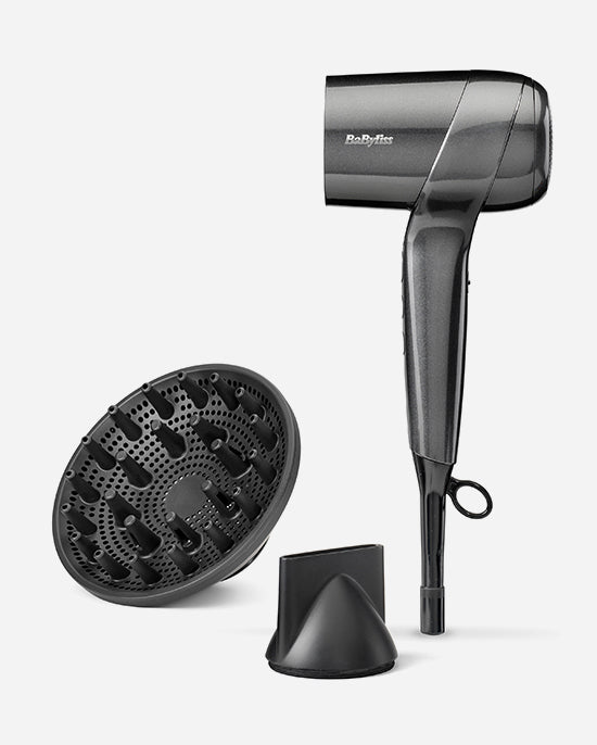 Titanium Shine Hair Dryer with Diffuser