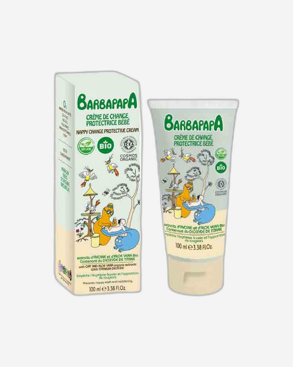 Barbapapa Organic Nappy Change Protective Cream 100ml