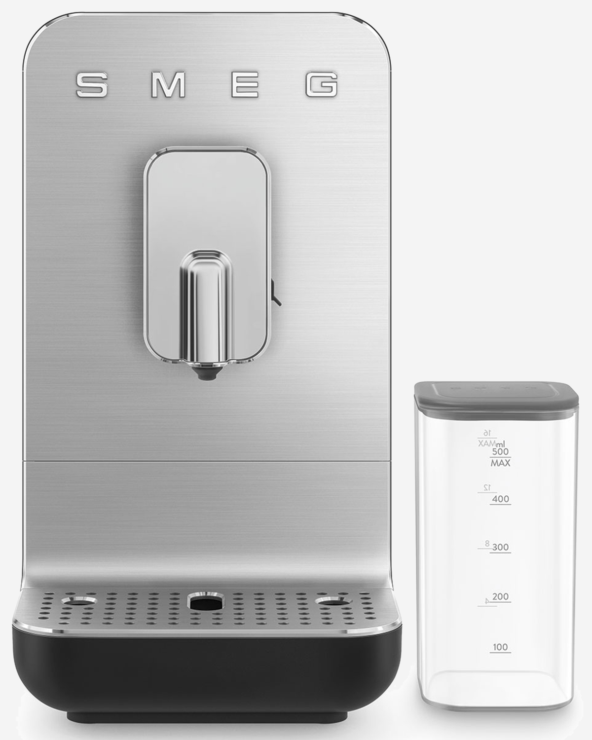 SMEG BCC Coffee Machine with Milk System Black Matt Medium - BCC13BLMUK