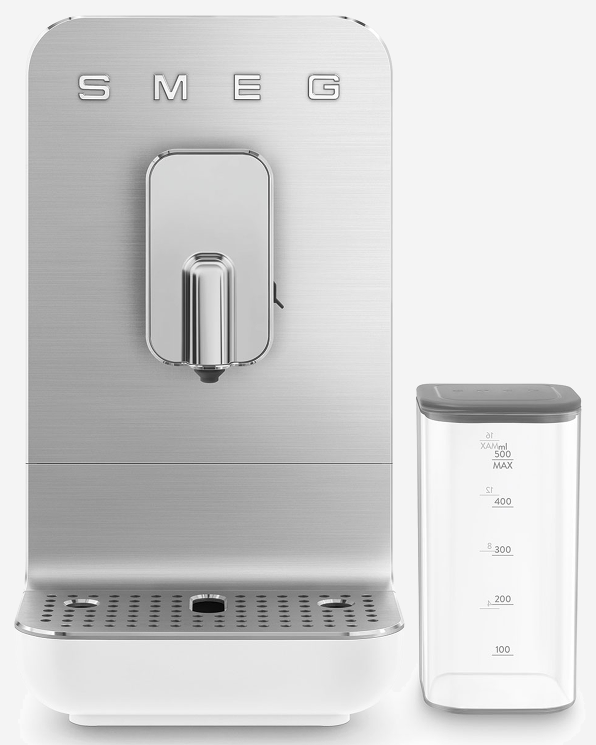 SMEG BCC Coffee Machine with Milk System White Matt Medium - BCC13WHMUK