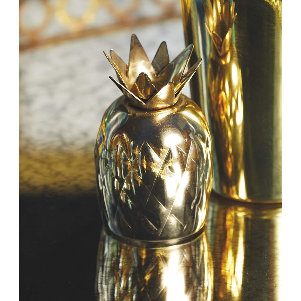 Bc Brass Pineapple Cocktail Shaker 325Ml