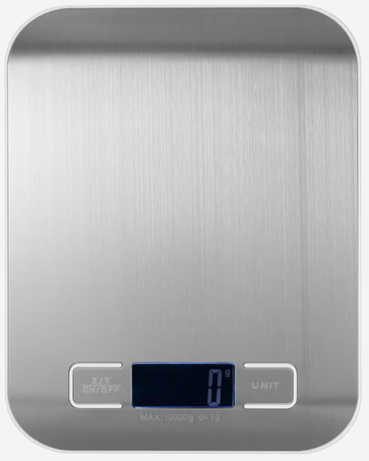 Cuisine Art Digital Kitchen Scale Stainless Steel Silver