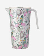 Cuisine Art – FLORENCE - Eco-Friendly Water Pitcher with Pour Spout and Lid Bamboo Fibers Water Carafes Hot Cold Beverage Jug Iced Tea Juice Carafes for Water Juice Iced Tea - 1.45L