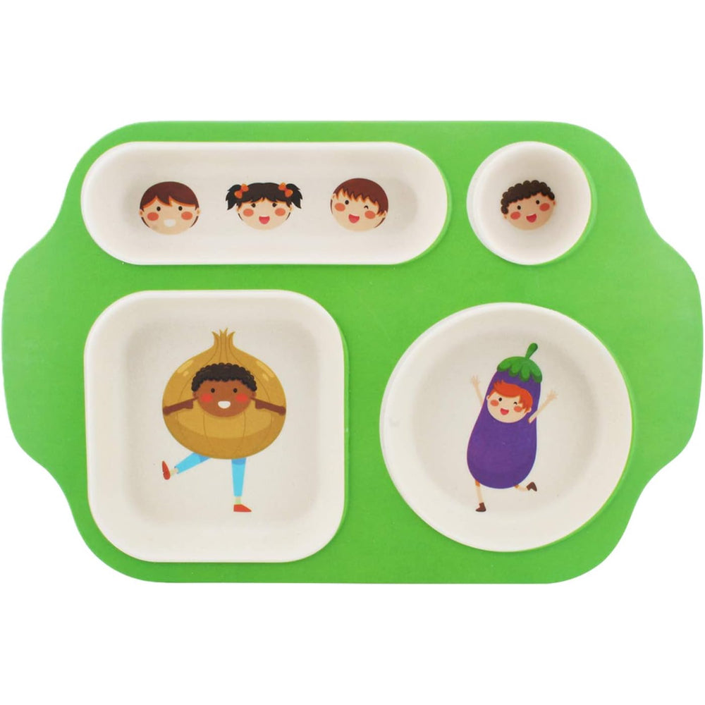 Cuisine Art Kids Dinnerware Set Bamboo Fiber
