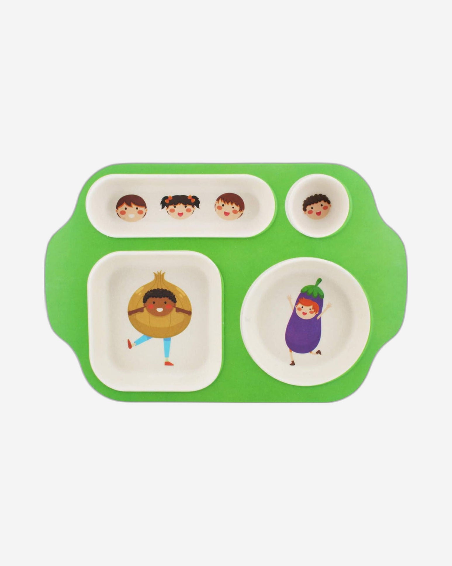 Cuisine Art Kids Dinnerware Set Bamboo Fiber