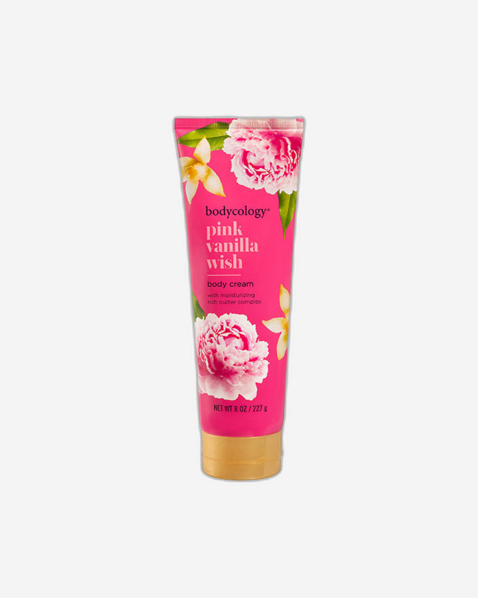 Bodycology Pink Vanilla Wish Body Cream 227g