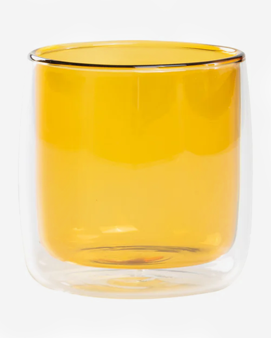 Zafferano Bilia Double Tumbler Clear Lake Green 32.5cl