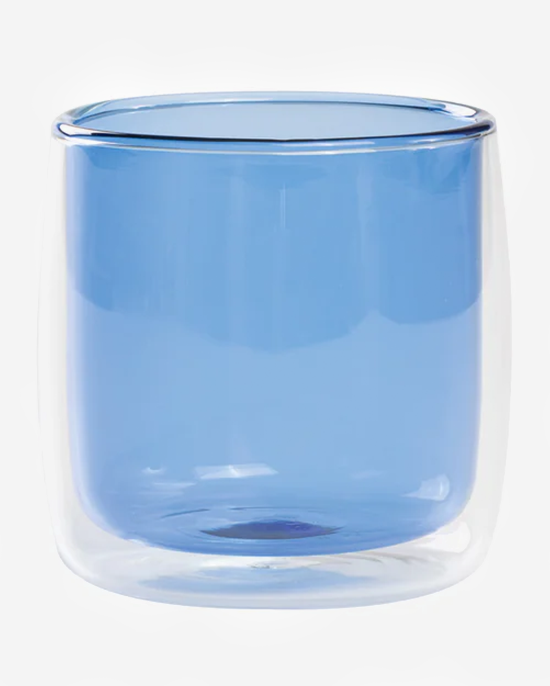 Zafferano Bilia Double Tumbler Clear Lake Green 32.5cl