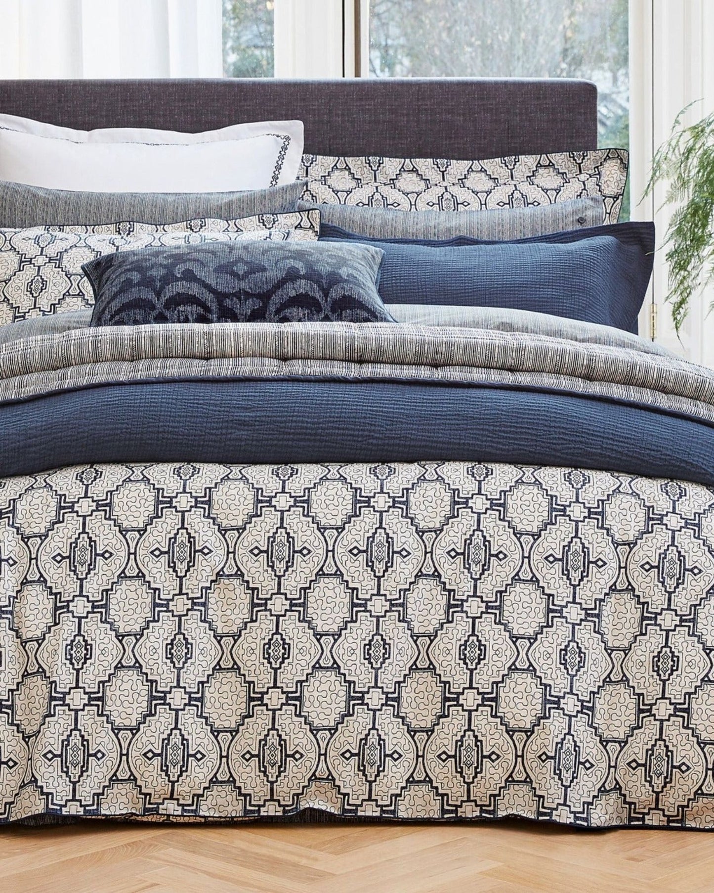 Bedeck of Belfast  "Kateri" Duvet Cover and Pillow Case