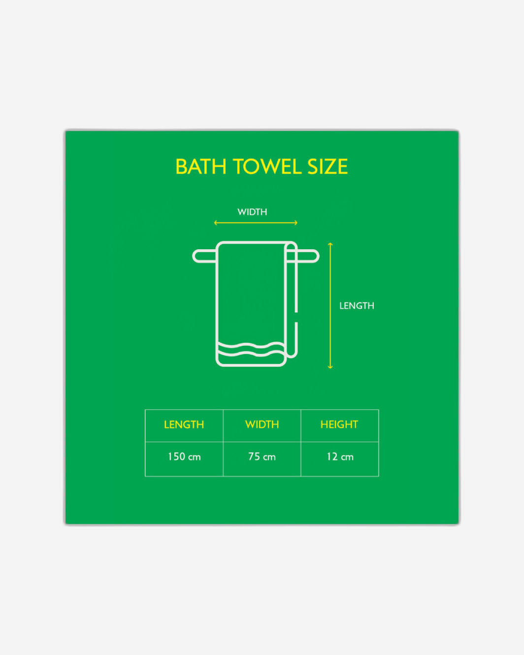 United Colors of Benetton Roasted Nut Safari Bath Towel 450 GSM