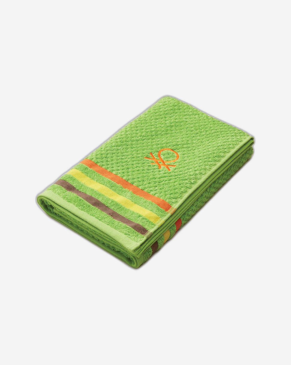 United Colors of Benetton Rainbow Greenery Bath Towel 450 GSM