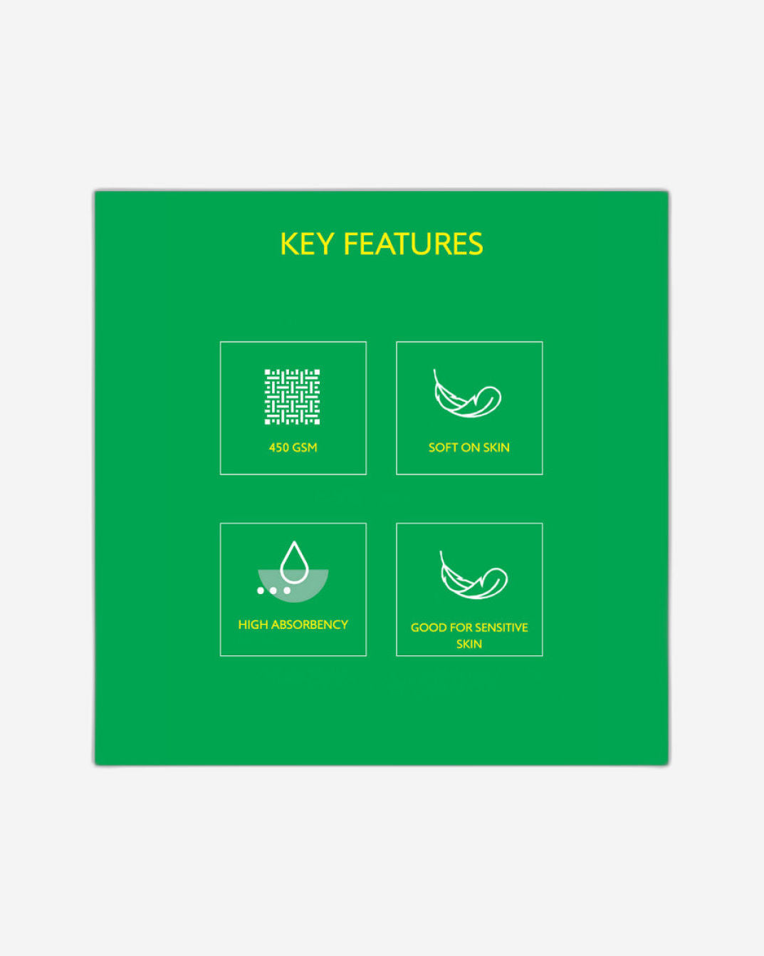 United Colors of Benetton Rainbow  Scarlet Red Bath Towel 450 GSM