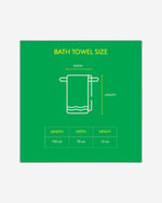 United Colors of Benetton Rainbow Rasberry Bath Towel 450 GSM