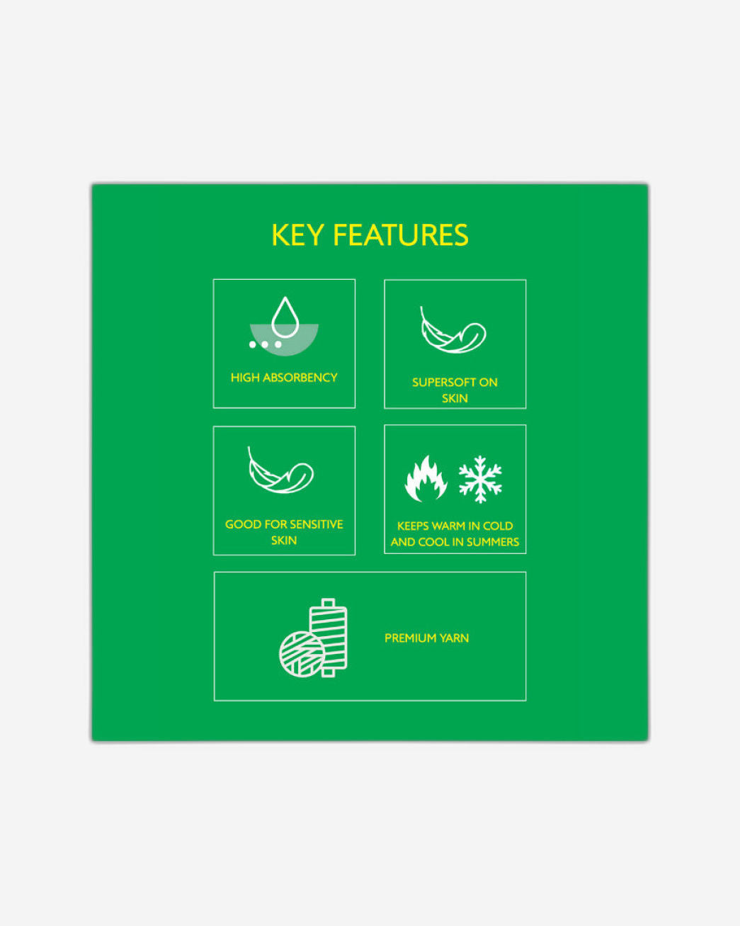 United Colors of Benetton Safari Brown Bath Towel 450 GSM