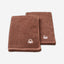 United Colors of Benetton Safari Brown Hand Towel (set of 2) 450 GSM