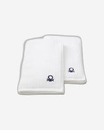 United Colors of Benetton Safari White Hand Towel (set of 2) 450 GSM