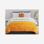 United Colors of Benetton Rainbow 210 TC Super King Bedsheet with 2 Pillow covers Orange
