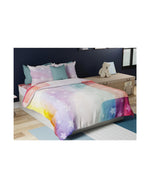 United Colors of Benetton Kids 210 TC King Bedsheet with 2 Pillow covers Peach