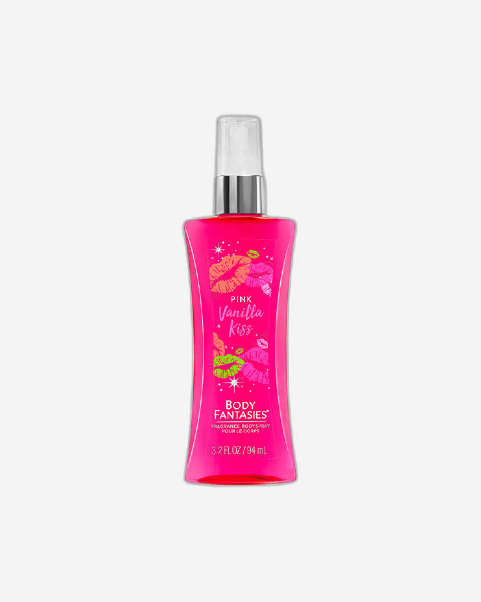 Body Fantasies Signature Pink Vanilla Kiss Fantasy Body Spray 94ml