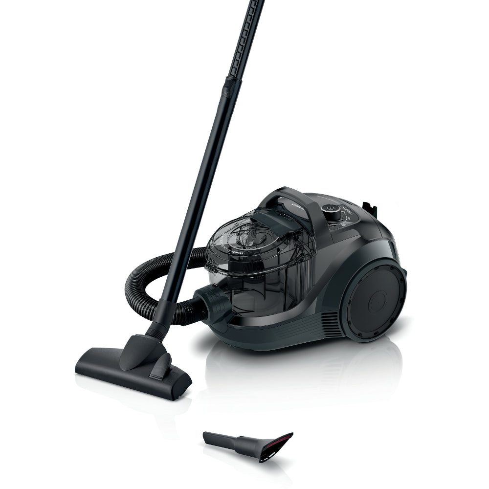 Bosch Serie 4 Bagged Vacuum Cleaner BGS21WBAGB Black 2000W 