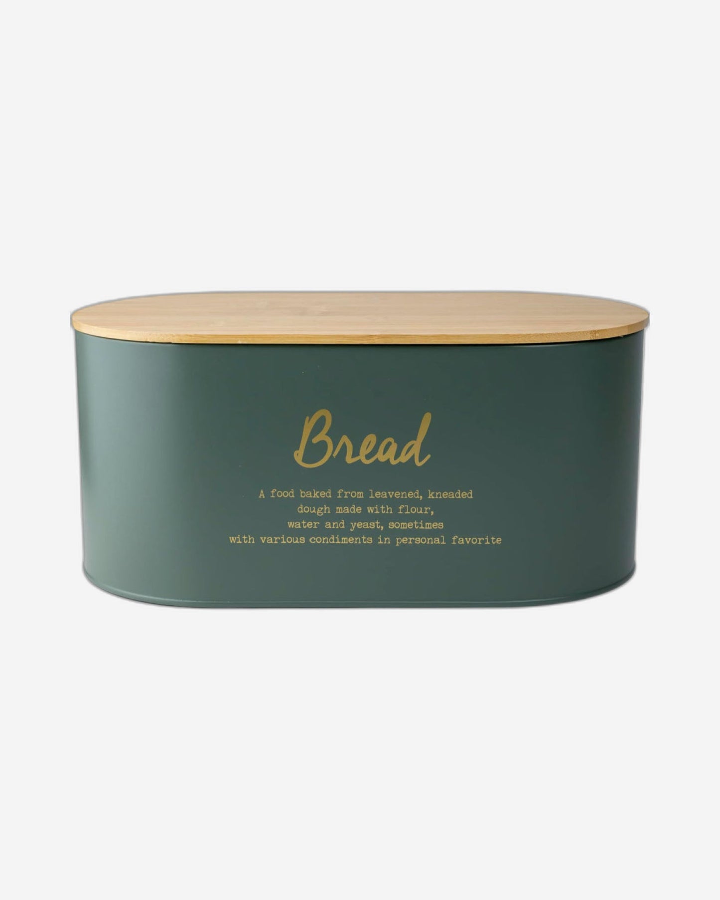 Cuisine Art Bread Box EARL Dash Green