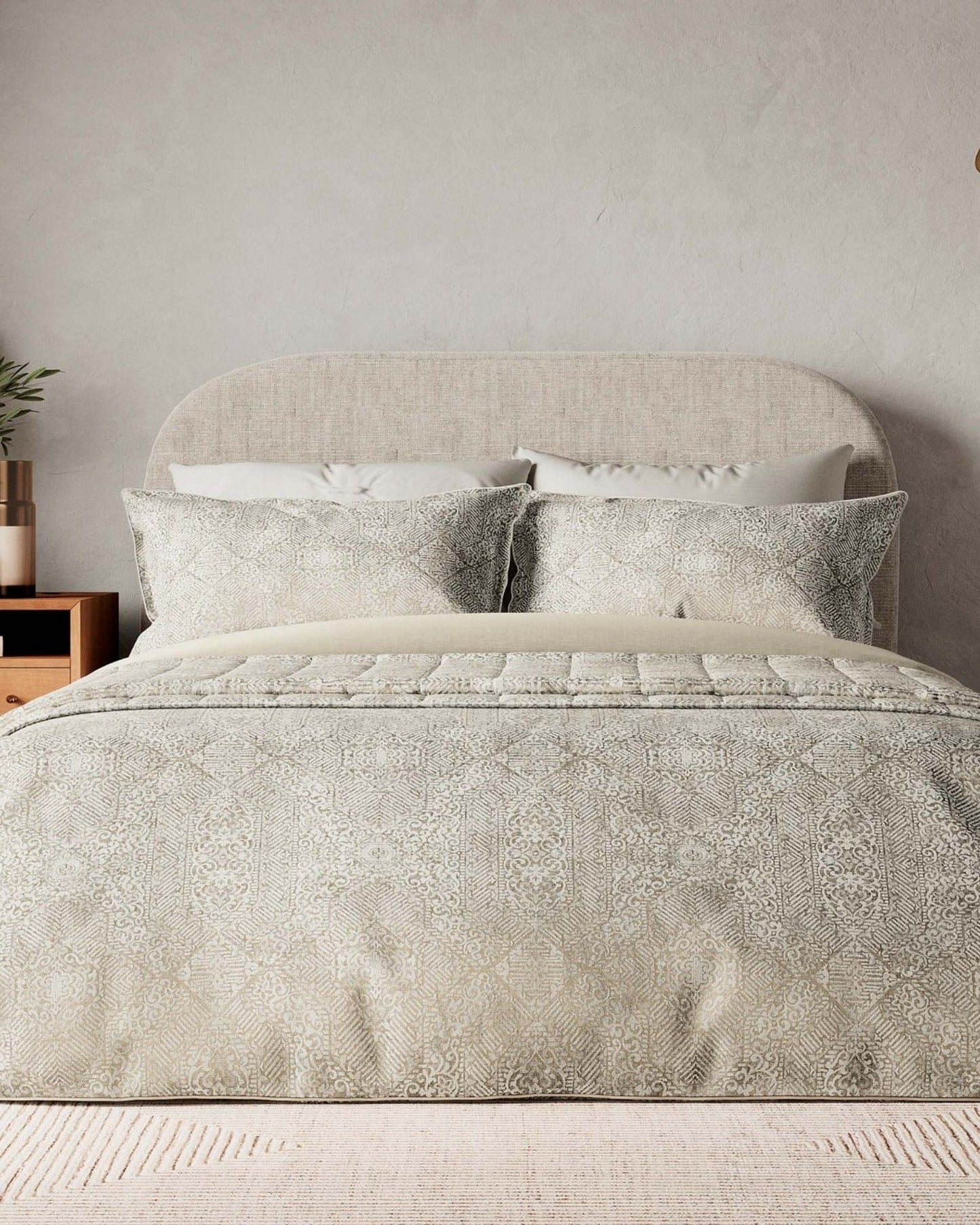 Bedeck of Belfast "Etana" Duvet Cover Sets in Gold