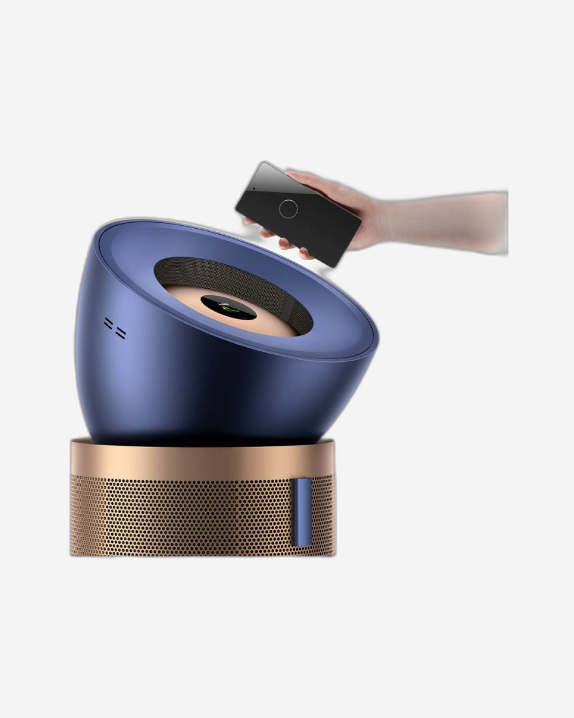 Dyson Big+Quiet Formaldehyde Prussian Blue/Gold Air Purifier