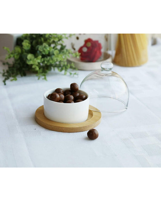 Cuisine Art 3 Pcs Dessert Set, Serving Partyware Set In Color Box