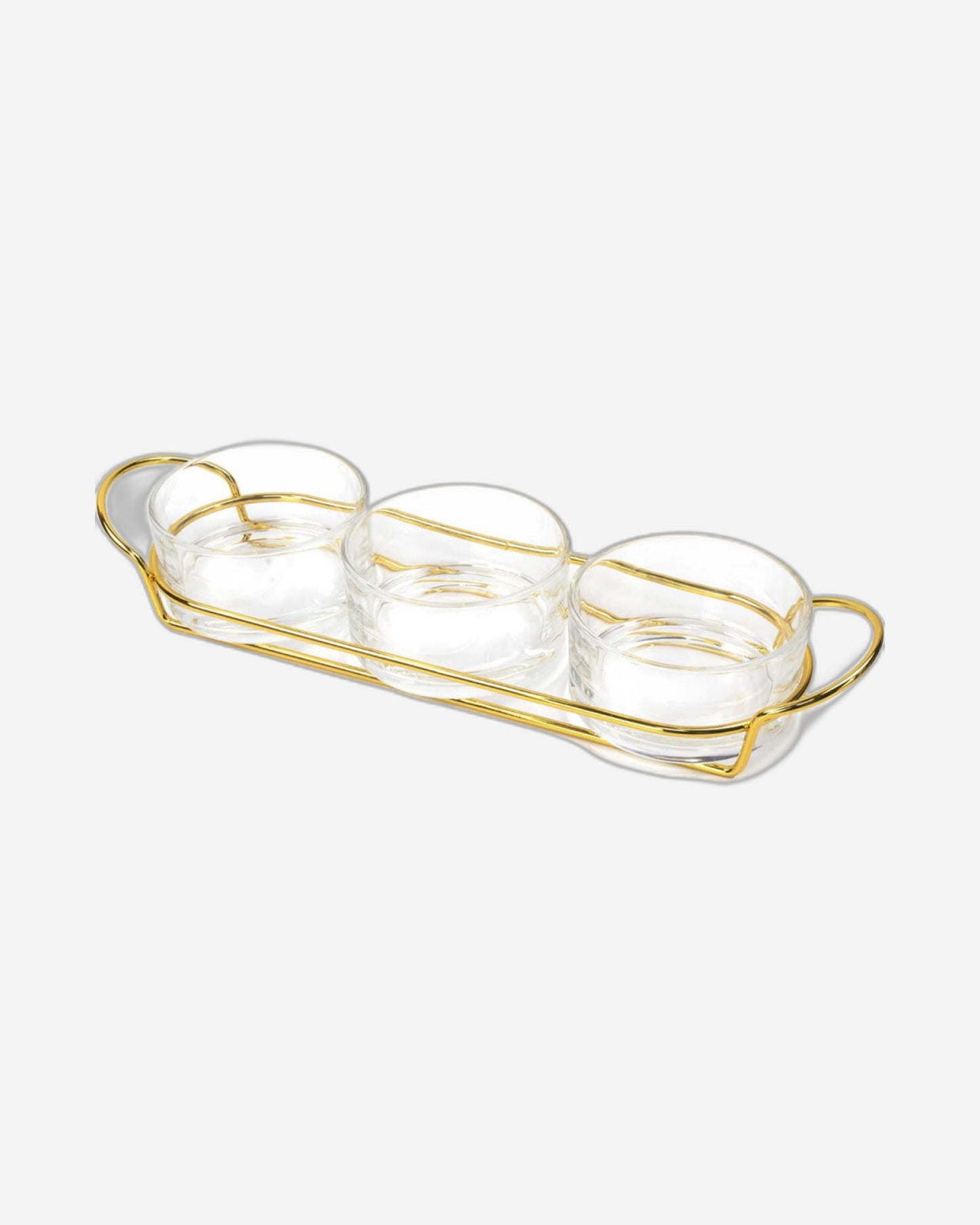 Cuisine Art Dessert Set 4Pc Gold