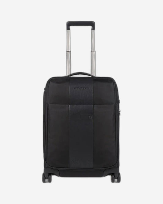 Piquadro Brief Ultra Slim Cabin Size Spinner Black BV4343BR2/N