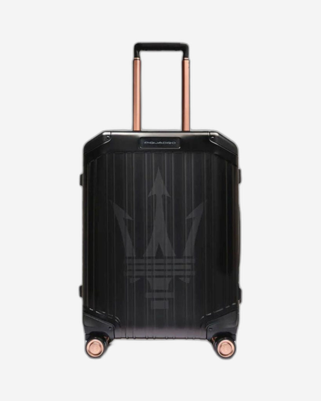 Piquadro X Maserati Hardside Spinner In Aluminium