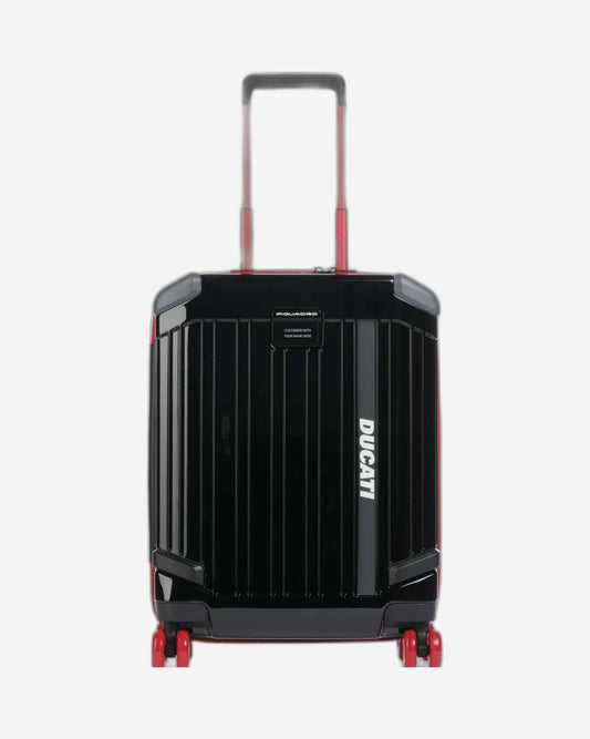 Piquadro Personalizable  Cabin Size Hardside Spinner  X Ducati Black BV4425POPD