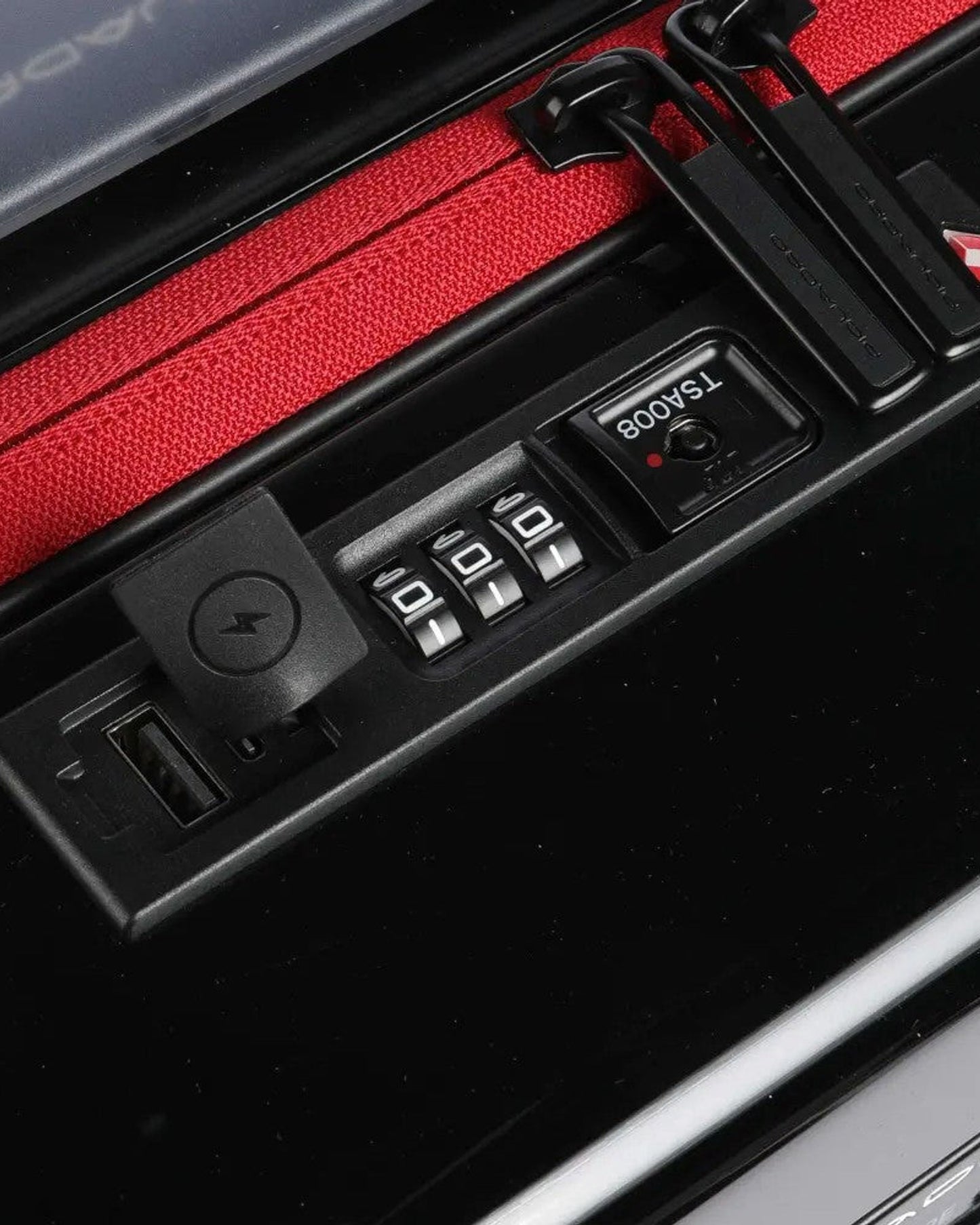 Piquadro Personalizable  Cabin Size Hardside Spinner  X Ducati Black BV4425POPD