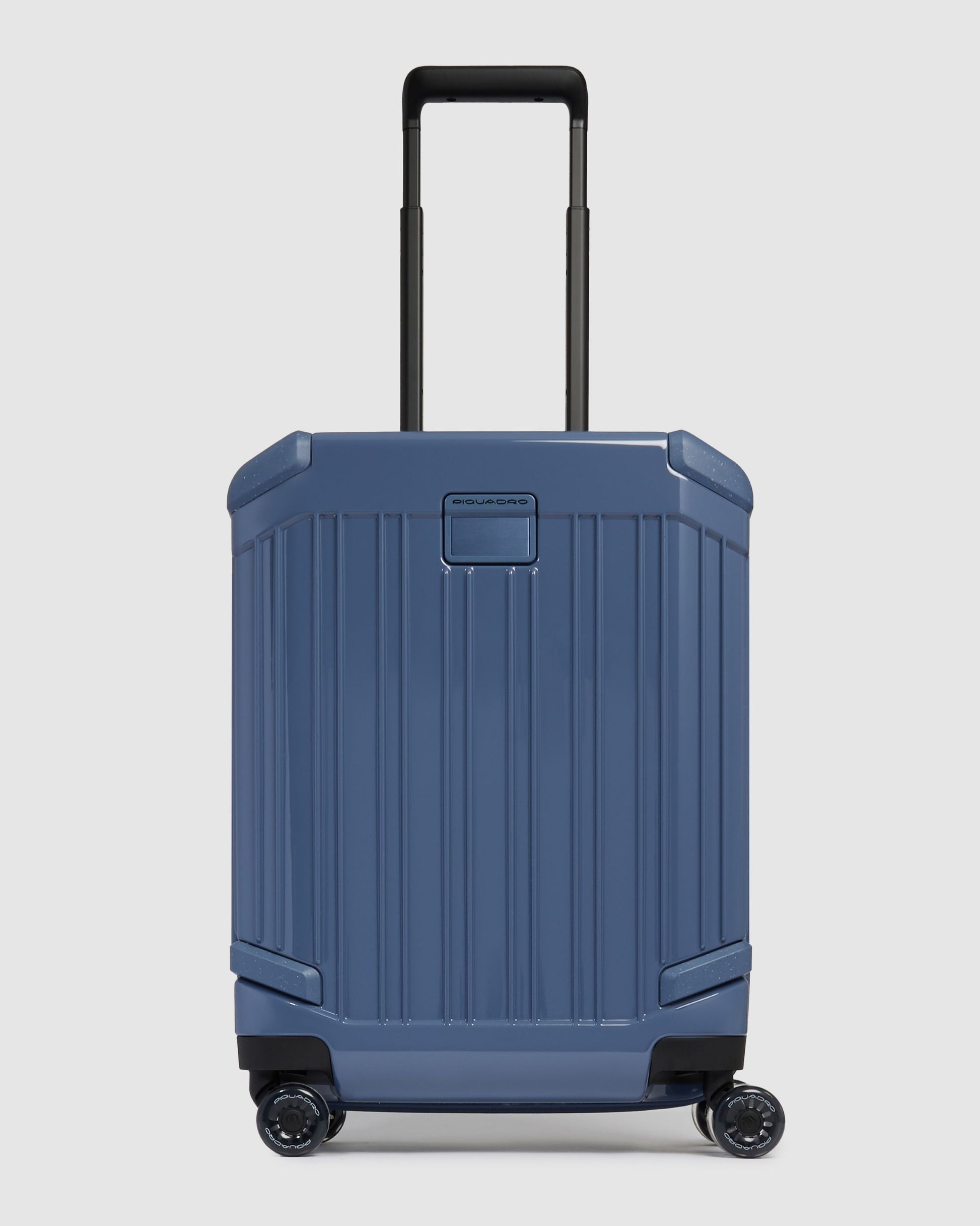 Piquadro Pop Cabin Size Hardside 4 Wheel Suitcaser.A.F Blue