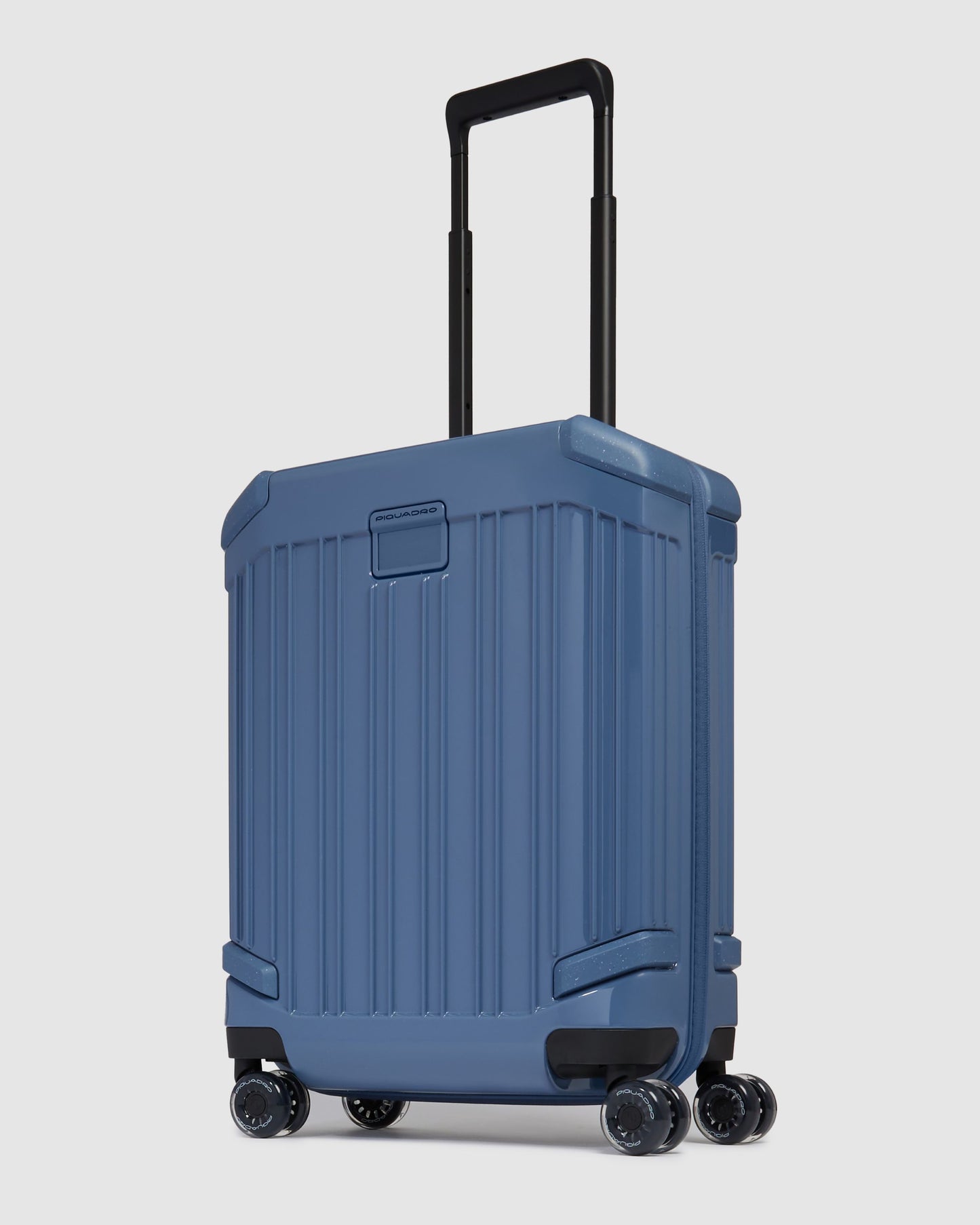 Piquadro Pop Hardside 4 Wheel Cabin Suitcase Blue